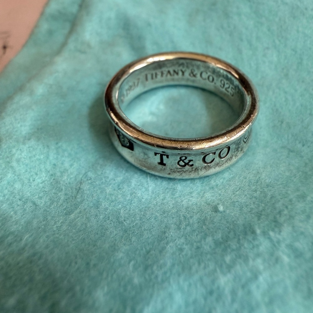 Tiffany & Co. Silver 1837 Women’s Ring